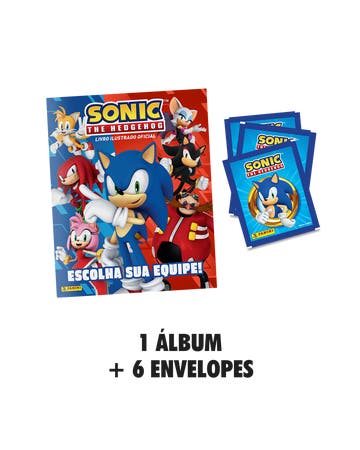 Sonic - Álbum + 6 Envelopes