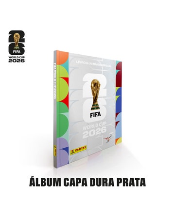 FIFA World Cup 2026 - Álbum Capa Dura Prata
