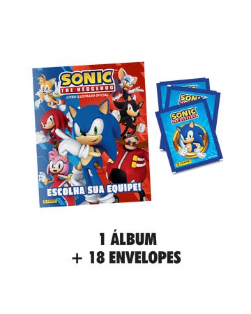 Sonic - Álbum + 18 Envelopes