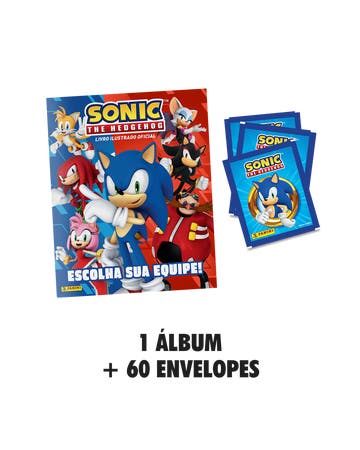 Sonic - Álbum + 60 Envelopes